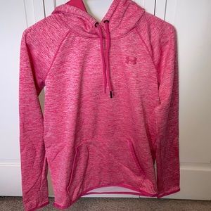 pink under armor sweatshirt
